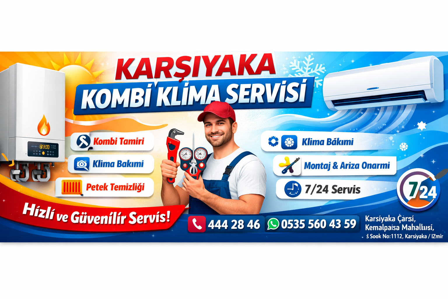 Karşıyaka Kombi Klima Servisi
